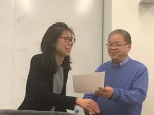 Picture of Xiaomeng Wan and Leaf Huang
